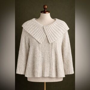 Evan Picone Cozy Cream Women's Sweater